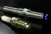 Spark plugs close-up.
