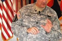 Sgt Maj of the Army Raymond Chandler visits TRADOC