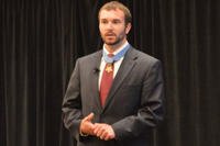 Medal of Honor recipient Sal Giunta speaks at Military.com's Spouse Summit.