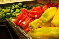 The produce section of the commissary at Marine Corps Air Ground Combat Center, Twentynine Palms, Calif.(US Marine Corps/Cpl. D. J. Wu)