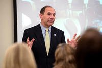 Veterans Affairs Secretary Bob McDonald says it's important for veterans to discover their passion and purpose in civilian life.