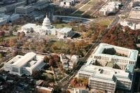 Aerial view of Capitol Hill and the National Mall, Washington D.C. (Photo: Architect of the Capitol's Office)