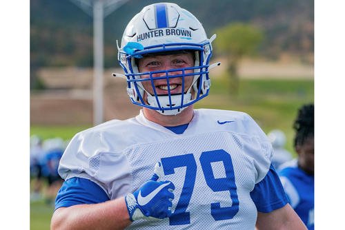 Hunter Brown, a sophomore at the Air Force Academy, experienced a medical emergency and died at 21 years old. (Courtesy of Dustin and Candyce Brown) Hunter Brown