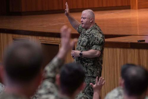 Master Chief Petty Officer of the Navy James Honea