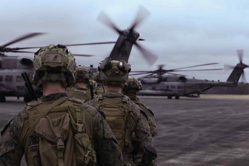 U.S. Marines with the 24th Marine Expeditionary Unit