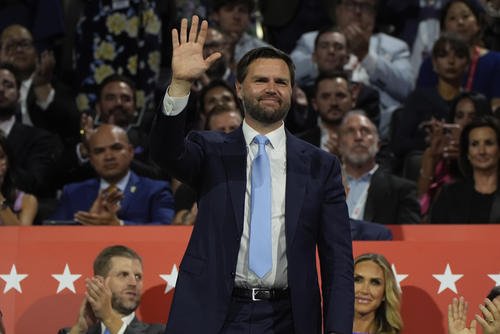 Republican vice presidential candidate JD Vance