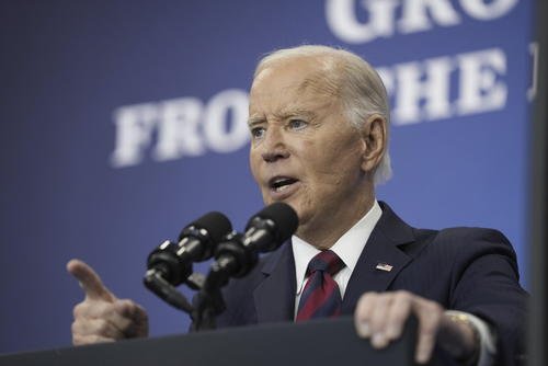 President Joe Biden speaks about his administrations economic playbook and the future of the American economy