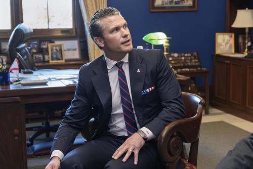 Pete Hegseth, President-elect Donald Trump's nominee to be Defense Secretary