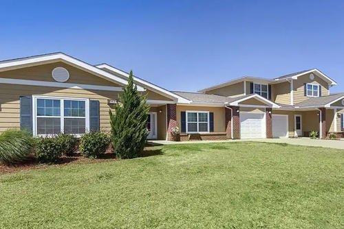 An example of homes on Tinker Air Force Base, Oklahoma. (Courtesy photo)