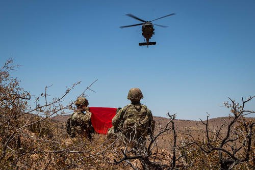 U.S. Army UH-60 Black Hawk helicopter