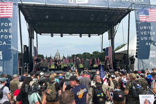 The Dropkick Murphys play the Unite for Veterans, Unite for America Rally