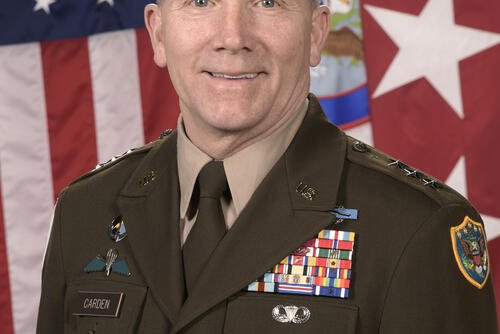 Lt. Gen. Thomas M. Carden was confirmed by the U.S. Senate to be the first ever four-star vice chief of the National Guard Bureau. (Photo by Department of Defense)